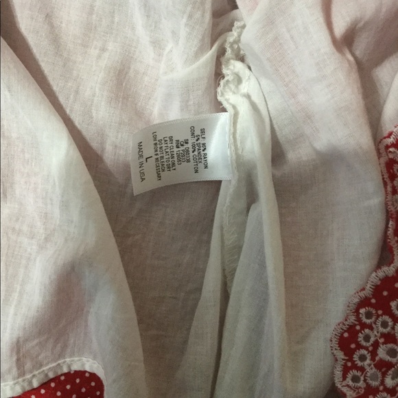 Red dress with white accents. Boutique - Picture 3 of 3